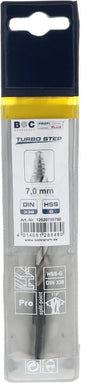 Bohrer 7,0 mm HSS-DIN 338-G TURBO STEP