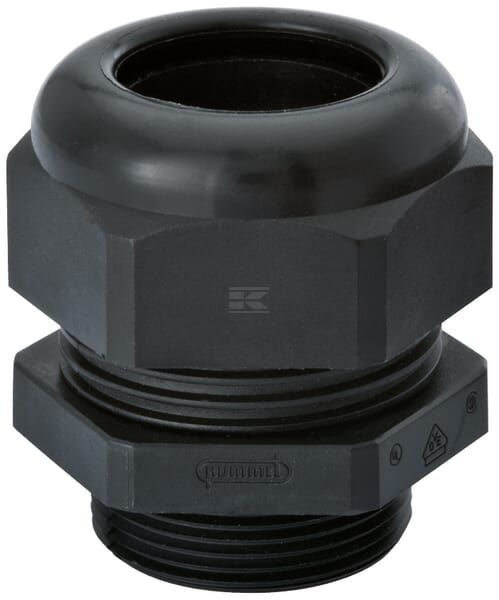 Kabelverschraubung M25x1,5, PA, Schwarz