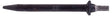 Gerader Zahn der Feldegge, M8, 12 x 110 mm
