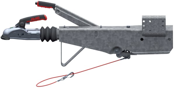 Anhängerkupplung gebremst 100mm Quadrat 251S