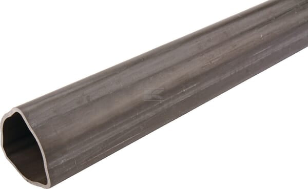 Profilrohr außen G5, dreieckig, Durchmesser 51,5 × 46,1 × 2,7 mm, L: 1000 mm