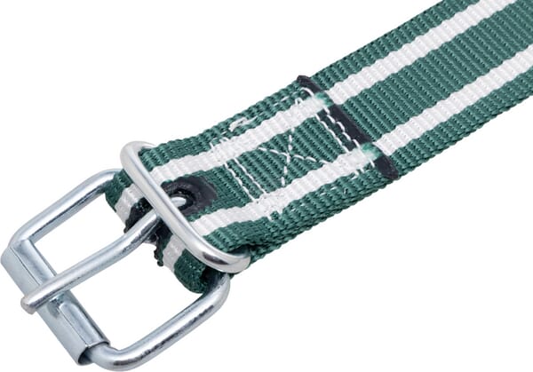 Halskette 130 x 4 cm mit ovalen Gliedern und D-Ring