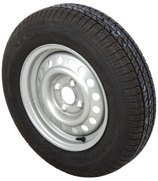 Rad 155/80R13 84N ET30 4x57x100 Stahlfelge