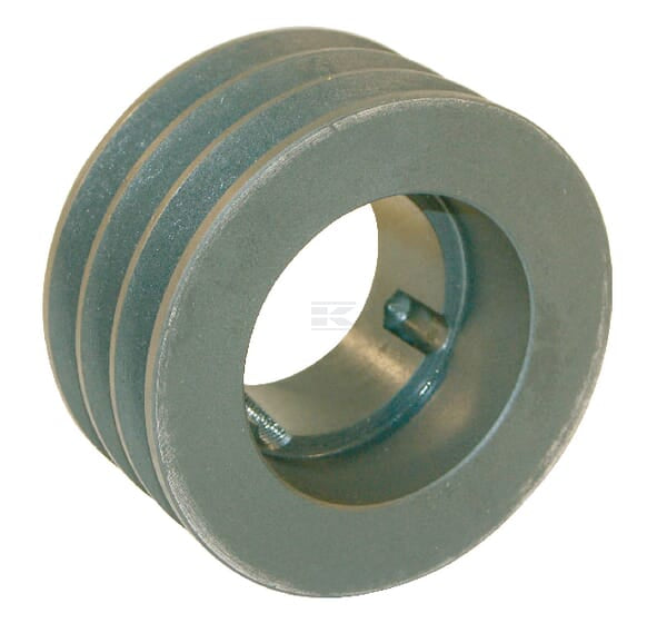 Keilriemenscheibe 3 Rille B oder SPB Durchmesser 167 mm für Taperlockbuchse 2517 Kramp