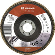 Fächerschleifscheibe Keramik 125mm K80