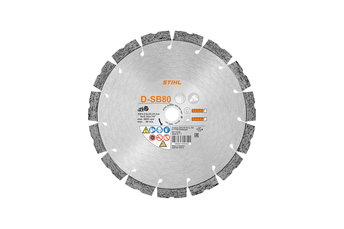 STIHL Trennscheibe D-SB80 Ø 230mm/9"