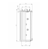 RHR1300GW10V0/AB1 Hydraulikfilterelement (Rücklauffilter)