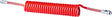 Silikon-Schlauch Wabco, Ø 12x2, rot, M16x1,5, L-4m