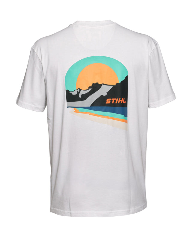 STIHL T-Shirt Gr. XL SUNSET WHITE