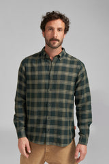 STIHL Hemd Gr. S PLAID GREEN