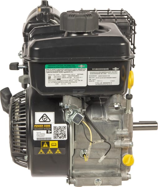 Briggs & Stratton, Motor, Horizontal, kurbelwellenLänge 62mm, kurbelwellendurchmesser 19.05mm, 6.5PS