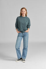 STIHL Sweatshirt Gr. XS PIGMENT DYE PETROL