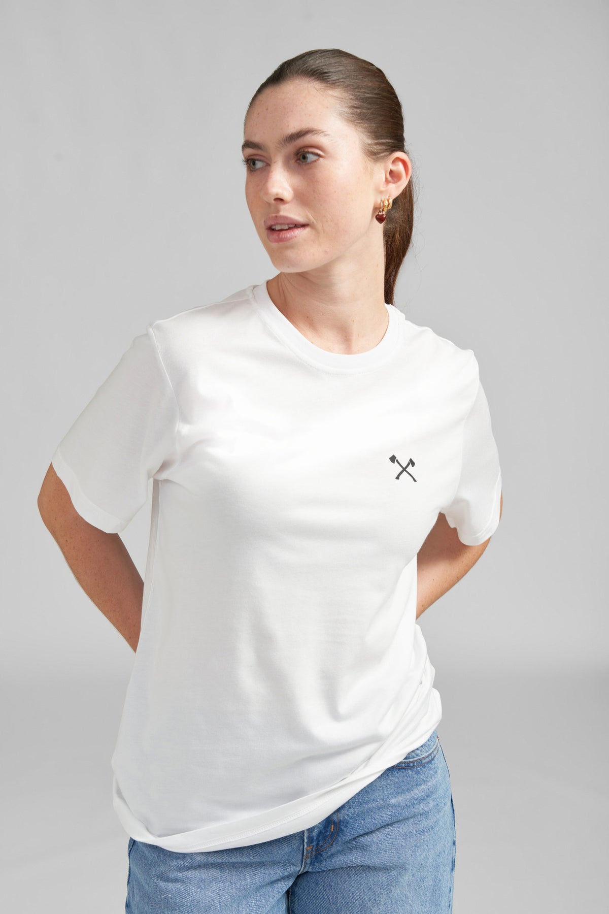 STIHL T-Shirt Gr. XS TIMBERSPORTS® AXE WHITE