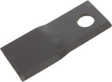 Mähmesser links 118x48x4 mm, Bohrung Ø 19 mm, geeignet für Fella