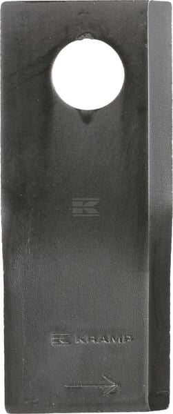 Mähmesser links 112x48x4 mm, Bohrung Ø 19 mm, geeignet für Fella / Krone, 25er-Packung
