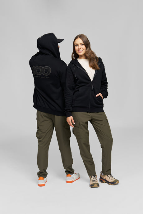 STIHL Hoodiejacke Gr. XS STIHL 100 REFLECTIVE Schwarz