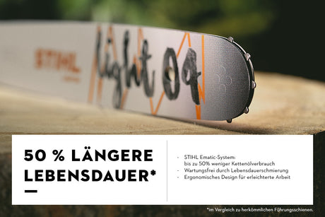 STIHL 40 Jahre TIMBERSPORTS® Schiene, 40cm/16", 1,1mm/0.043", 9,32mm/3/8"
