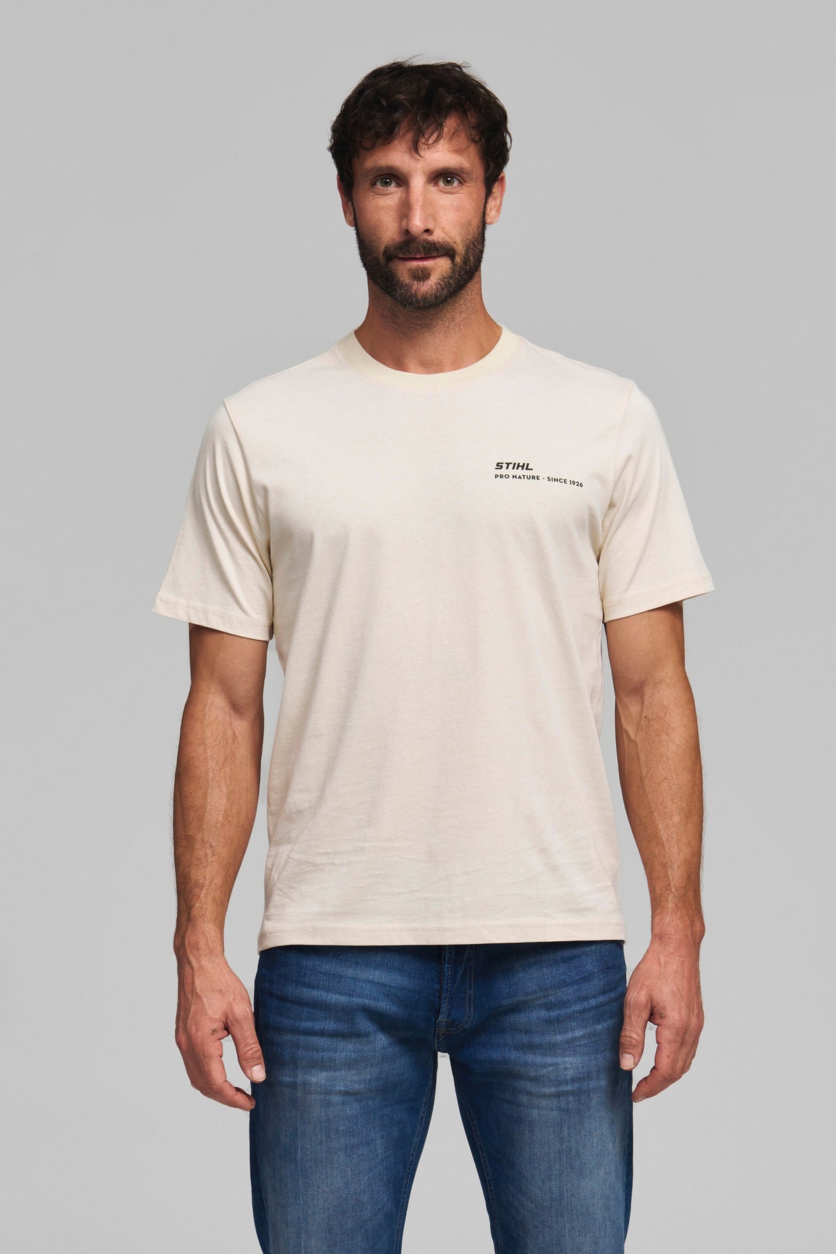 STIHL T-Shirt Gr. XL TREE CIRCLE Beige
