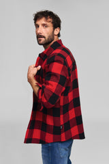 STIHL Hemd Gr. S PLAID RED BLACK