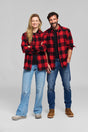 STIHL Hemd Gr. M PLAID RED BLACK