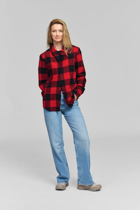 STIHL Hemd Gr. XS PLAID RED BLACK