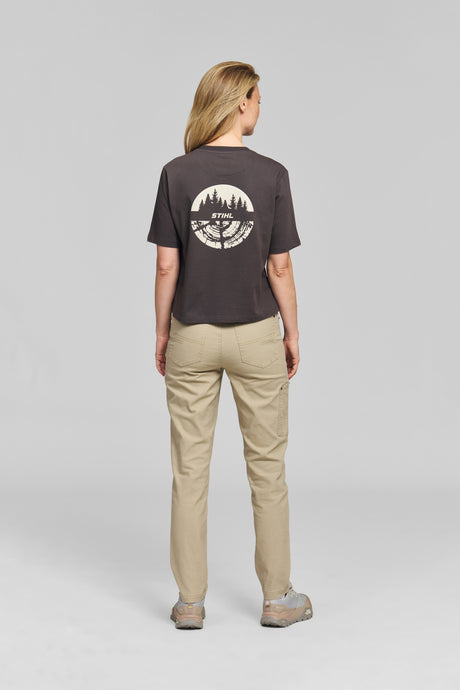 STIHL T-Shirt Gr. XS Damen TREE CIRCLE Grau