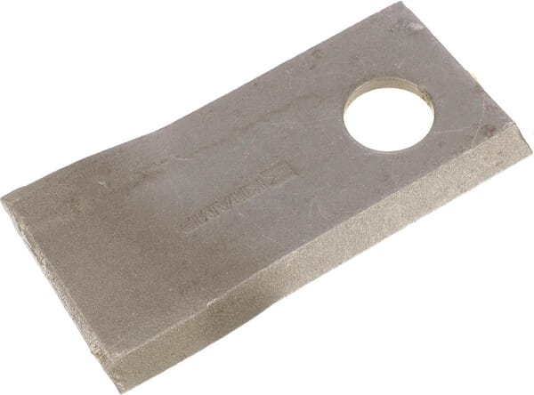 Mähmesser links 102x48x4 mm, Bohrung Ø 19 mm, geeignet für Fella, 25er-Packung