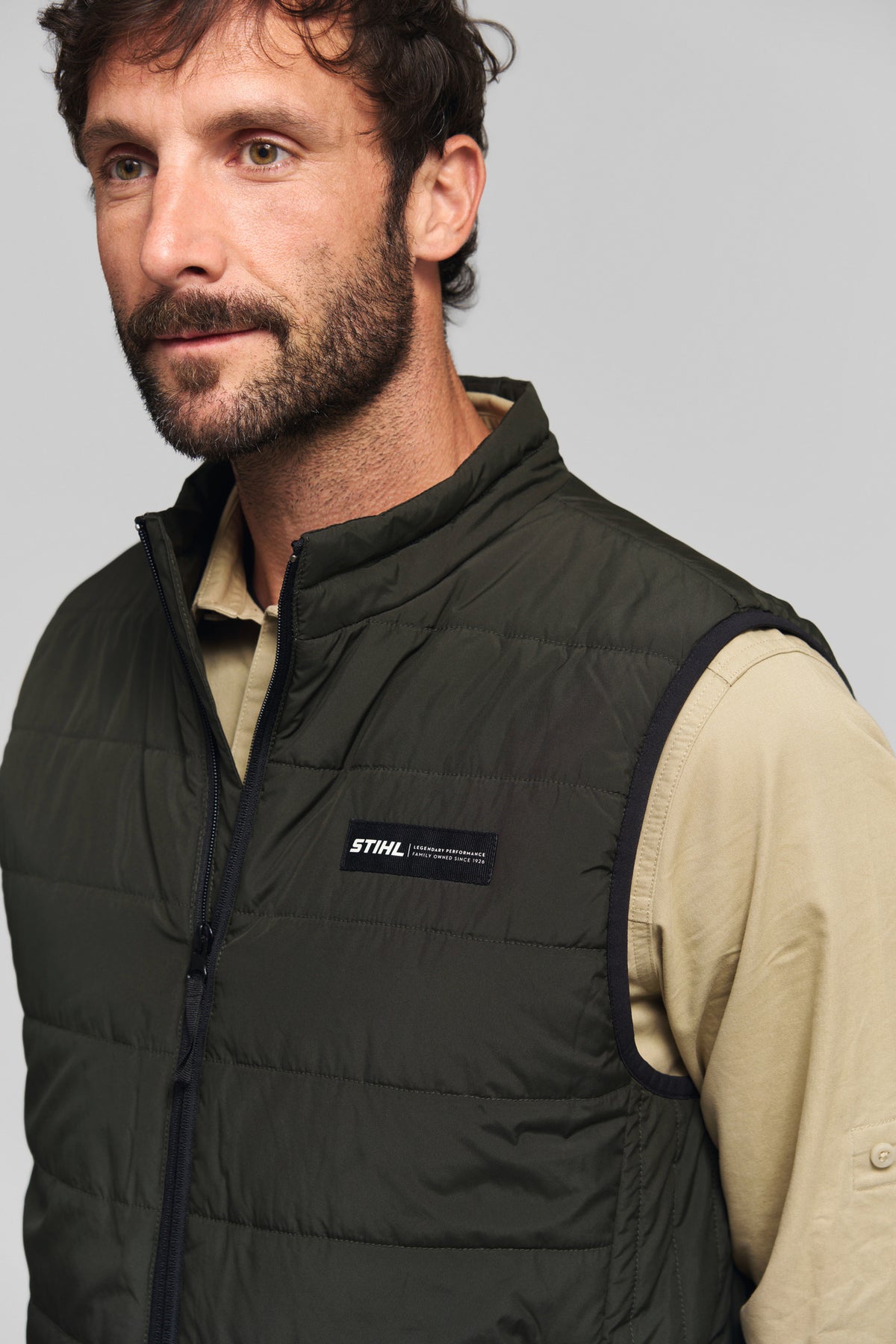 STIHL Weste Gr. S CASUAL Grün