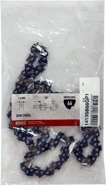 Sägekette, 1/4", 1,3 mm, 66 DL, gopart