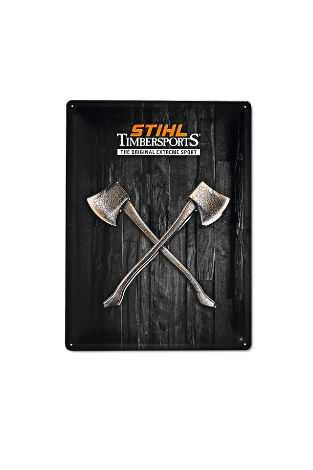 STIHL Blechschild "STS"