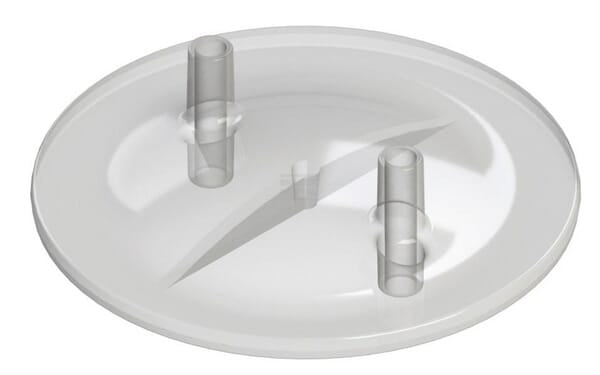 Melkeimer-Deckel flach 16x20mm