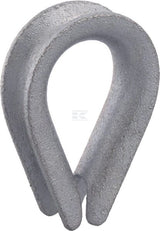 Seilkausche, 6 mm