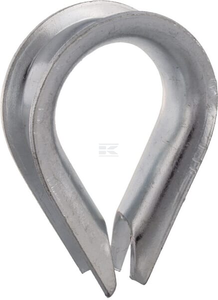 Seilkausche, 12 mm