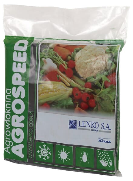 Agrarvlies Agrospeed schwarz, 50 g 1,6 x 10 m