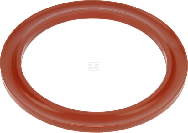 Dichtung für Melkkannendeckel, 158x8,5 mm orange, Silikon