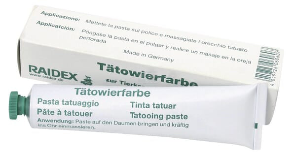 Tätowierpaste zum Tätowierungs-Gerät, grün 60 g