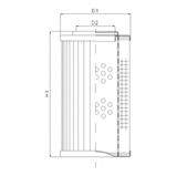 R272G10 Hydraulikfilterelement (Rücklauffilter)