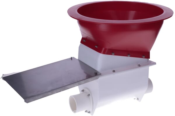 Der Schuh unter das Silo für das Spiral-Fütterunssystem, Ø 75 mm