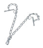 Kettenteil doppelt, mit Karabiner u. Knebe