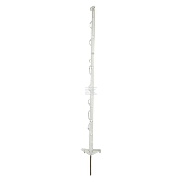 Kunststoffpfosten DS 156 cm 5 Stück weiß