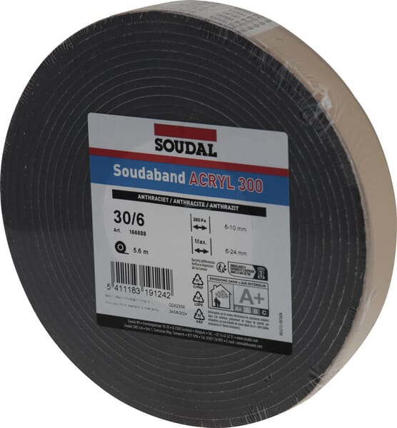 Abdichtband Acryl 300 30 / 6-25 mm 5,6M
