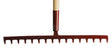 Classic Bodenrechen 16 Zinken FSC