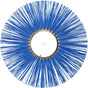 Bürstenring 500 x 5" 128 blau