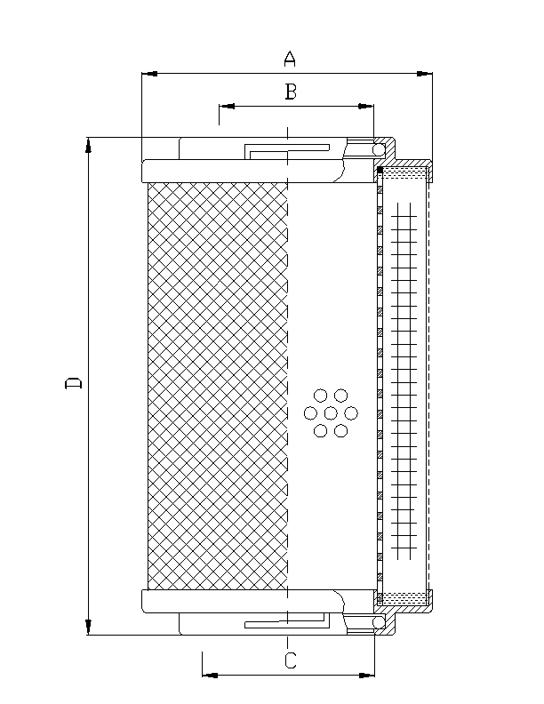 RHK800G10B Hydraulikfilterelement (Rücklauffilter)