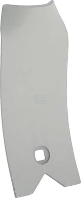 Deflektorplatte 240x100mm, gehärtet, gekrümmt, 1 Loch, passend für Unia