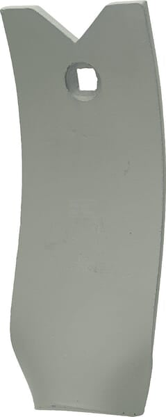 Deflektorplatte 240x100mm, gehärtet, gekrümmt, 1 Loch, passend für Unia