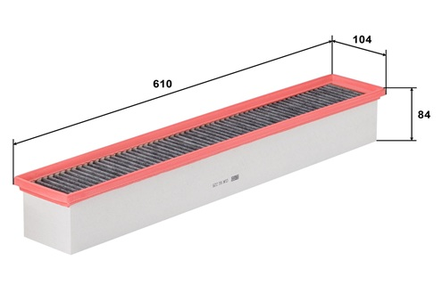 CUK 61 225 Innenraumfilterelement
