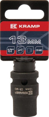 Kraftschraubereinsatz 1/2" 6-Kant 13 mm