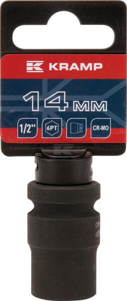 Kraftschraubereinsatz 1/2" 6-Kant 14 mm