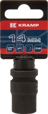 Kraftschraubereinsatz 1/2" 6-Kant 14 mm
